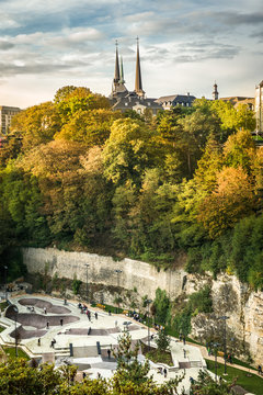 Skate Park Petrusse Luxembourg