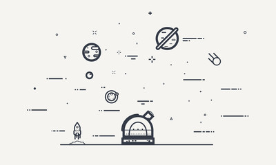 Naklejka premium Pile of presents