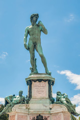David at Piazzale Michelangelo in Florence, Italy