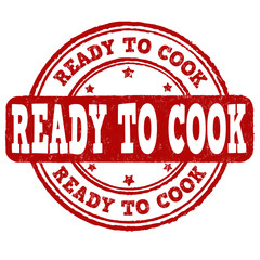 Ready to cook stamp