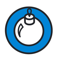 Vector icon christmas elements