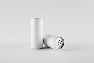 White Cans Mock-up
