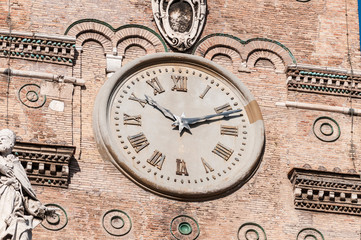 The Papal Basilica of Saint Mary Major in Rome, Italy.