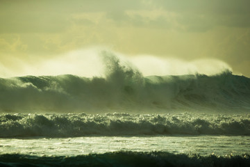 rough seas in the caribbean