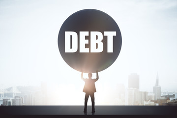 Debt concept