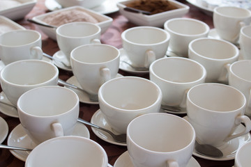 many white cup