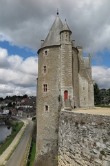 Fototapeta na wymiar Josselin - Château de Rohan