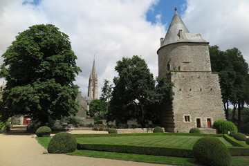 Fototapeta premium Josselin - Château de Rohan