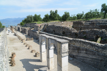 Ruins of the villa of catullus