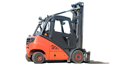 Loader isolated under the white background