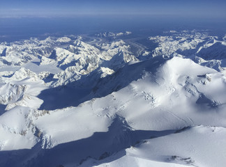 Fototapeta premium Summit of Denali, looking south