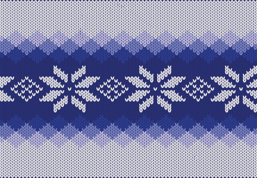 winterliicher Strickpullover