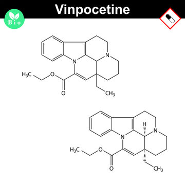 Vinpocetine drug chemical structure
