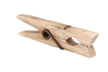 wooden clothespin