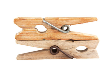 wooden clothespin