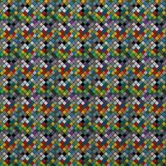 Mosaic ceramic tiles background. 3d render