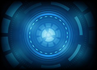 abstract future speed technology system background, vector illus