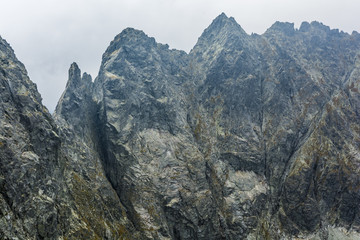 Fragment Main Ridge Tatras.