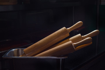 Rolling wooden equipment