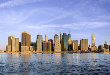 Naklejka premium NYC sunrise