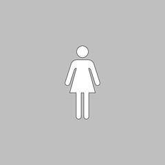 woman computer symbol