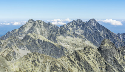 Tatra peaks in Slovakia.
