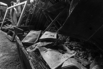 old abandoned mansion