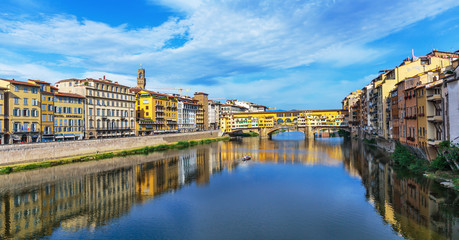 Ponte Vecchio in Florence , Italy