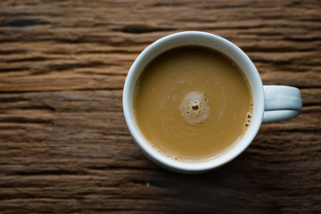 Hot coffee cup