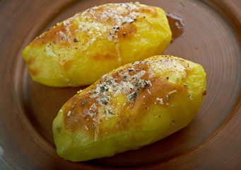 Baked potatoes
