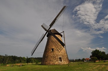 Fototapeta premium Wooden windmilll