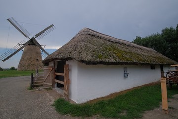 Wooden windmilll