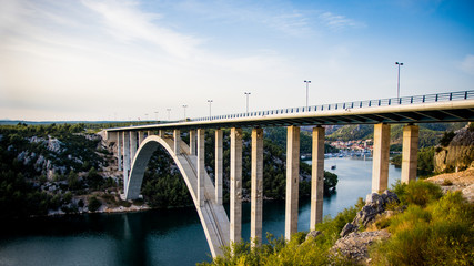 Croatian Bridge - obrazy, fototapety, plakaty