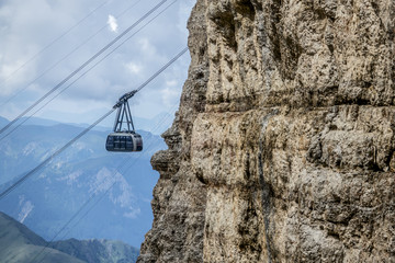 Cable Car way to mountains