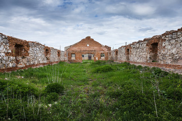 Dilapidated stud farm