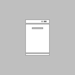 dishwasher computer symbol