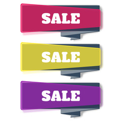 Sale banner design.
