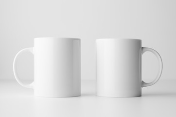 Mug Mock-Up - Two Mugs