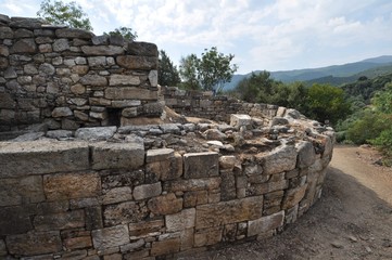 Ruins of Stagira, the birthplace of Aristotle
