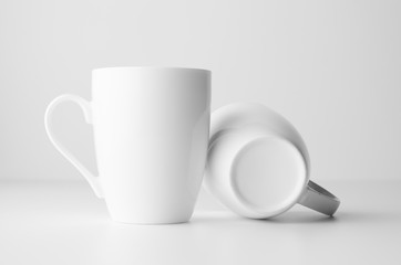 Mug Mock-Up - Two Mugs