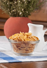  cornflakes on the table