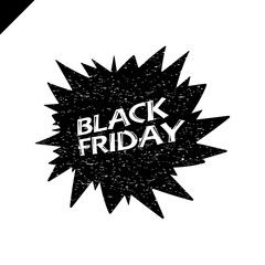 Black Friday Sale Vector Illustration for your design, poster or banner