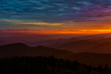 Smoky Mountain Sunset