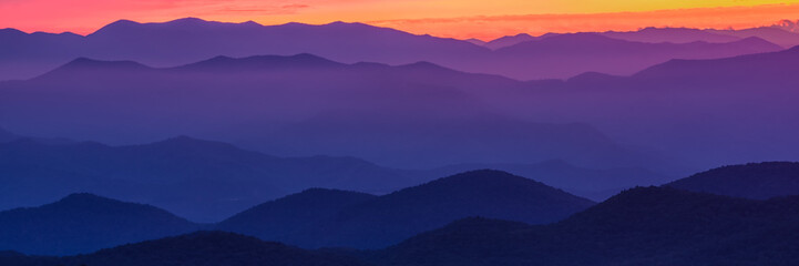 Blueridge Sunset