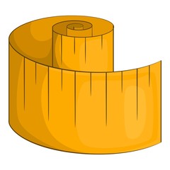Measurement tape icon. Cartoon illustration of measurement tape vector icon for web