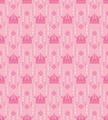 damask wallpaper pink background