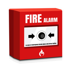 Fire alarm - obrazy, fototapety, plakaty