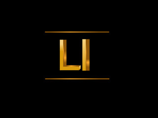 LI Initial Logo for your startup venture
