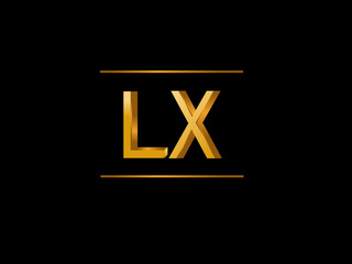 LX Initial Logo for your startup venture