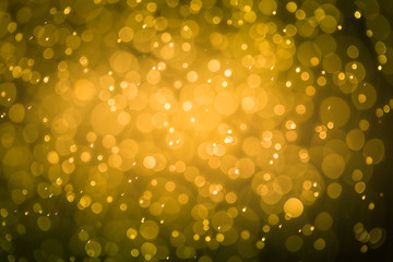 Gold bokeh color